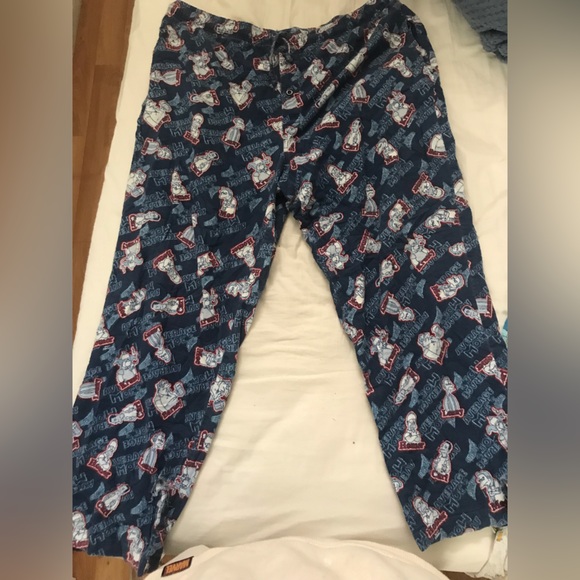 3 The Simpsons pajama pants and Mandalorian union suit. - Picture 3 of 13